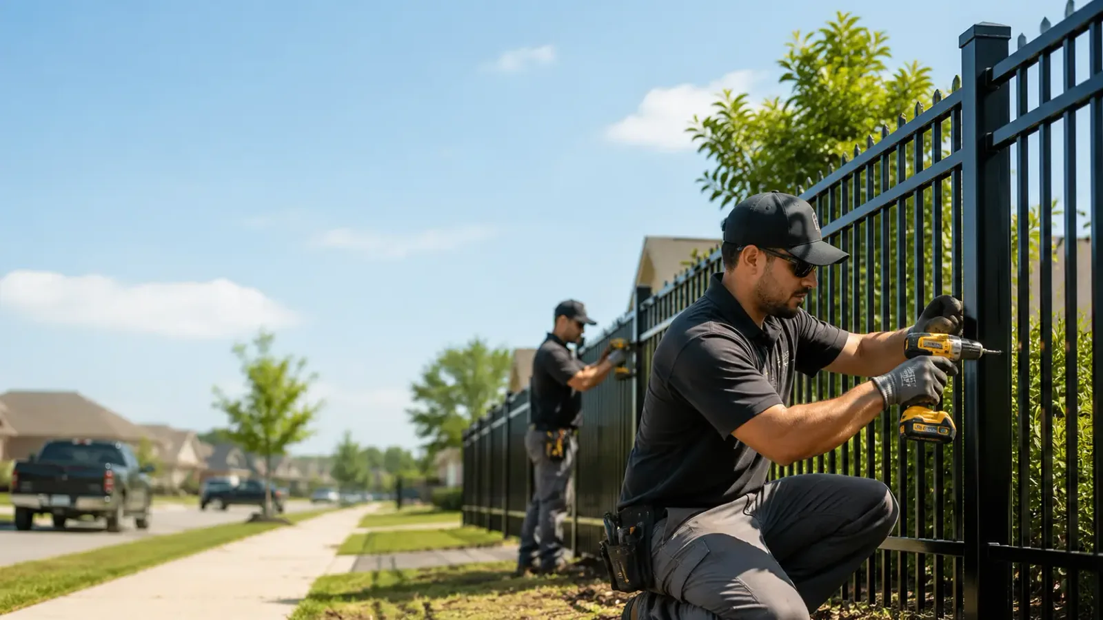 Metal Fence Installation in Winfield, IL